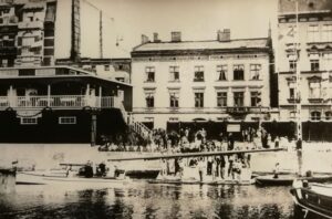 Przystań polskich wioślarzy w Gdańsku (1934-39)
